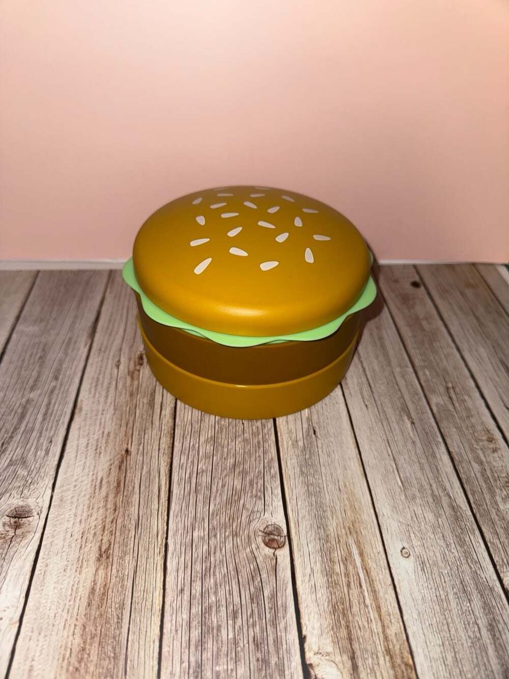 3- Target Bullseye's Playground Novelty Burger Bento Boxs